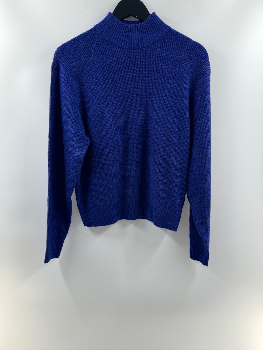GAP Blue Mock Neck Knit Sweater NWT – Women's Small